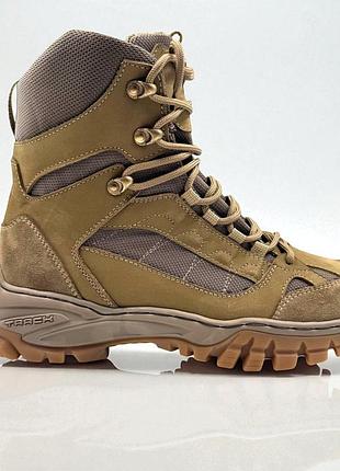 Тактические женские демисезонные берцы кожаные. 36-49р койот. адаптированы к постоянным нагрузкам! dsdf-2147