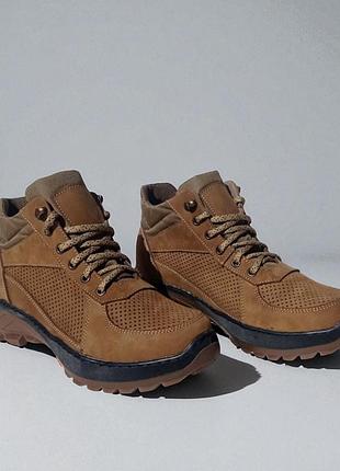 Кожаные летние берцы женские ботинки тактические. 36-48р койот. специальная трекинговая подошва! mslf-2156 42