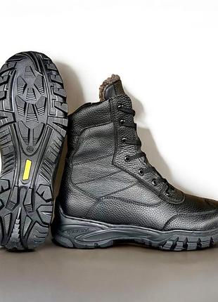 Берцы мужские зимние тактические. 36-49р черные. для тяжелых погодных условий! dszm-1009