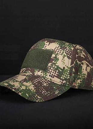 Тактическая бейсболка хищник гретта с velcro вентиляционные отверстия и козырек - универсальный регулято dm-11