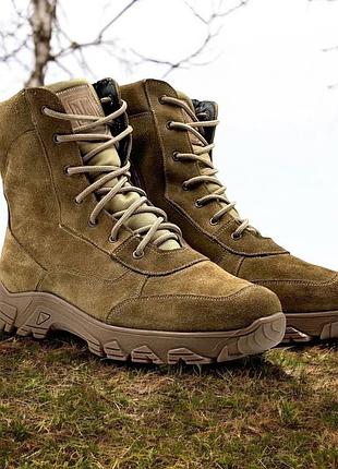 Тактичні жіночі демісезонні берці шкіряні. 36-50р койот. з натуральної шкіри! mbdf-2139