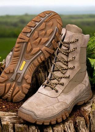 Берці чоловічі демісезонні тактичні. 36-49р койот. міцні та зручні! dsdm-1007