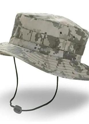 Панама тактична піксель мм14 шийний шнур фіксатор камуфляж захист голови ve-33