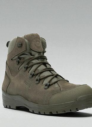 Военные мужские зимние берцы из кожи. 39-47р олива. адаптированы к постоянным нагрузкам! stzm-1046 45