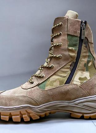 Берці жіночі демісезонні тактичні. 36-49р койот. гідрофобна шкіра! dsdf-2102
