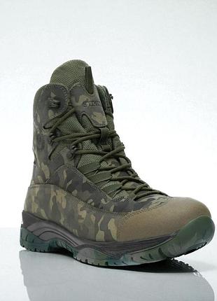 Військові жіночі демісезонні берці з кожі. 36-46р олива+піксель. міцні та зручні! stdf-2156 46