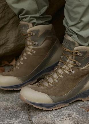 Военные мужские зимние берцы из кожи. 40-46р койот. гидрофобная кожа! stzm-1042 46