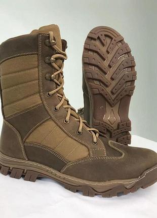 Тактические зимние берцы slimtex до -25°с коричневые водоотталкивающие ткани 36-39 см ve-33
