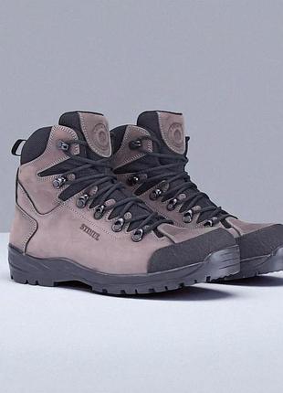 Військові жіночі зимові берці з кожі. 39-47р койот. спеціальна трекінгова підошва! stzf-2135 45