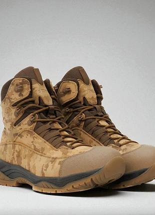 Военные женские демисезонные берцы из кожи. 36-46р койот+пиксель. легкие и удобные! stdf-2157 37