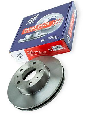 Диск гальмівний fiat ducato, peugeot boxer (2006-) передній (280mmx28mm) fast