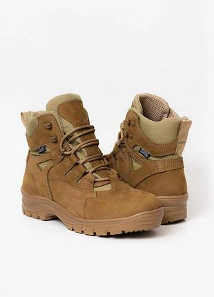 Тактичні черевики te-por® з кевларом coyote демісезонні -15 +21 водонепроникні і міцні dm-11