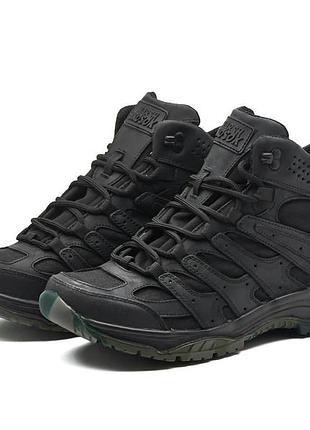 Зимові ботинки чорні гідрофобні з мембраною winterfrost 800 dm-11