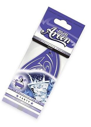 Ароматизатор на зеркало сухой areon лист mon mix (планшет 30шт)