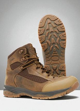 Тактические летние берцы кожаные ботинки. 36-46р койот. износоустойчивая подошва! stlm-1039 40