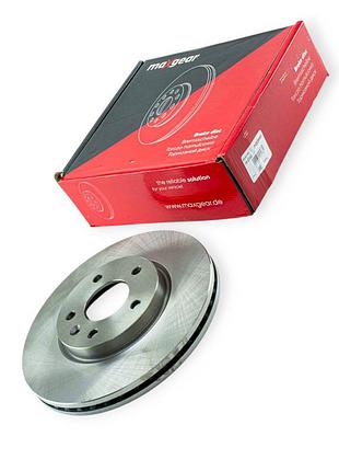 Диск тормозной opel astra j (2009-) передний (300mm26mm) maxgear