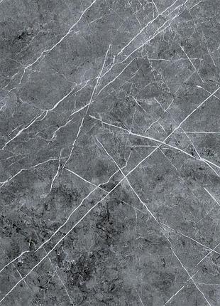 Декоративная пвх плита 600х600х3мм серый натуральный мрамор (s) sw-00001627