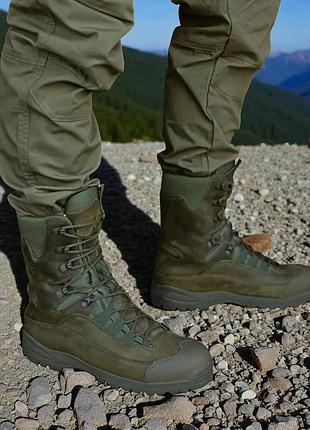 Военные женские зимние берцы из кожи. 36-47р олива. водонепроницаемые! stzf-2133 44