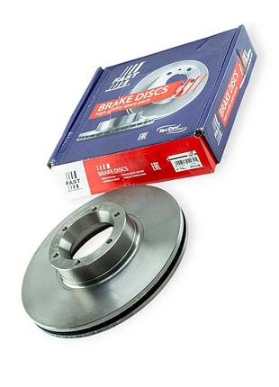 Диск тормозной renault master (1998-2010) передний (280mm24mm) fast