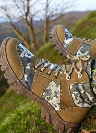 Военные мужские тактические берцы зимние. 36-48р койот. для тяжелых погодных условий! mszm-1017