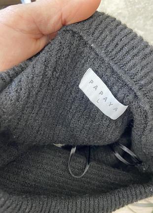 Тепла смугаста сукня 3