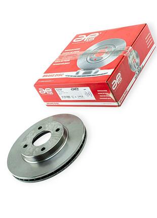 Диск тормозной ford fiesta v, focus i передний (258mmx22mm) applus