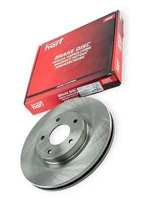 Диск тормозной peugeot 4008, mitsubishi outlander (2012-) передний (294x26mm) hart
