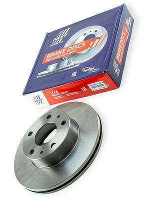 Диск тормозной fiat ducato, peugeot boxer (1994-2006) передний (280mmx24mm) fast