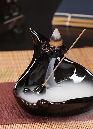 Креативний домашній декор, курльниця зі зворотним потоком, керамічна курльниця, декор