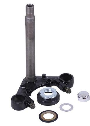 Вал рулевой с траверсой lifan lf150-2e запчасть для мотоцикла управления и стабилизации рулевого управле dm-11