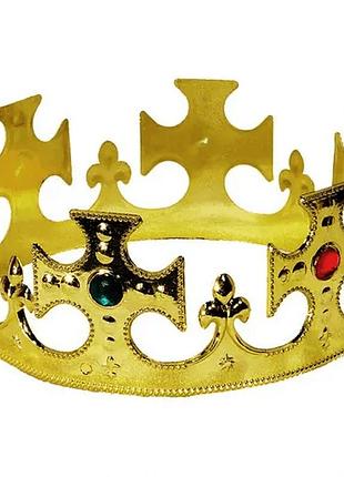 Король, корона королевская, царская. пластик, украшения