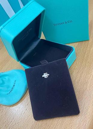 Упаковка под крестик, подарочный сет для подвеска, серьги, браслет тиффани 7*8 см кожа