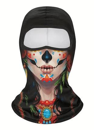 Маска-шапка-балаклава №1, хеллоуин. унисекс