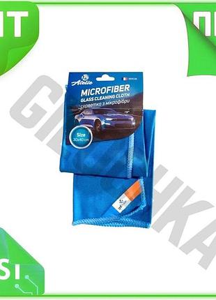 Ve серветка для скла 12atelie new version із мікрофібри 30х40 см для полірування скляних поверхонь очи n6w_ver