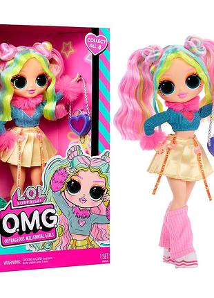 Кукла l.o.l. surprise! серии o.m.g. entry – dj баблгам
