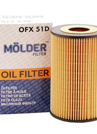 Фільтр масляний molder ofx 51d 92040e ox161deco hu9315x для автомобілів очищувач масла захист двигуна ve-33