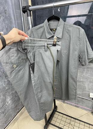 Loro piana (льон темно сірий)