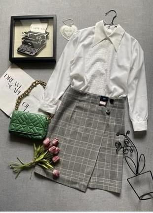 Спідниця до коліна, клітина,, marks&spencer,