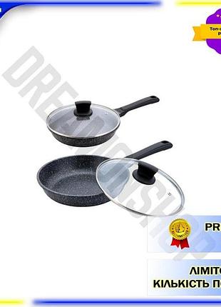 Dm сковорода антипригарная maestro спецификация 2.2 20 см с крышкой алюминиевая для жарки и приготовле spe|lz