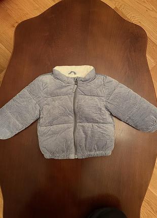 Вельветова зимова курточка від нм 86 р