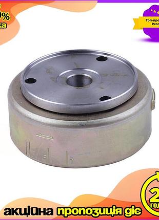 Магнето генератор tata для мотоцикла св-125/150 бензиновый воздушный двигатель 110 вт стальной корпус. dm-11