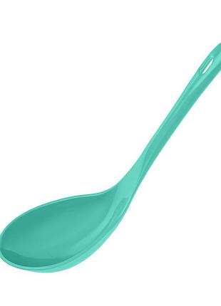 Ложка для мультиварки риса половник пластиковая глубокая 22х7 см зеленый