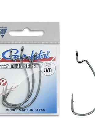 Гачок офсетний gamakatsu worm offset ewg sl ns # 3/0