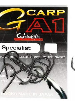 Гачок gamakatsu a-1 g-carp specialist black # 10