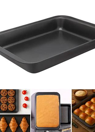 Деко прямокутне з антипригарним покриттям 42.5х28.7х5.4 см zauberg