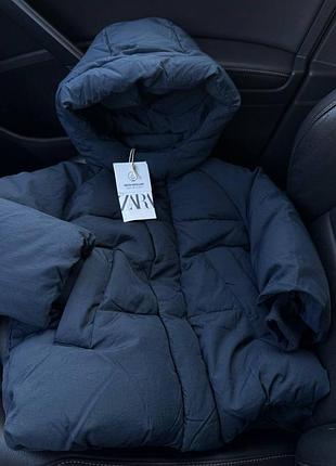 Zara зимова куртка 110, zara зимняя куртка пуховик 110