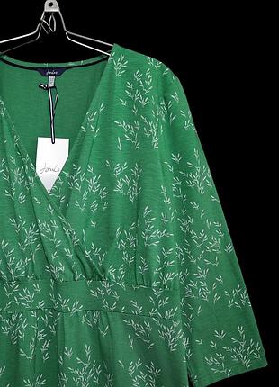 Мягкое трикотажное платье миди из качественного хлопка р.18