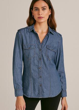 Блузка купро massimo dutti