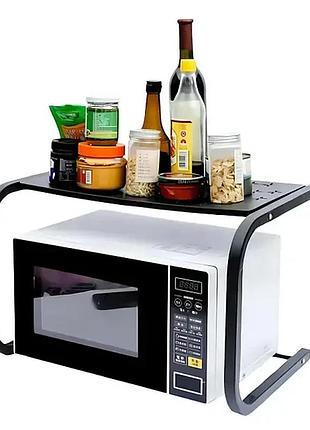 Полочка для микроволновки 53х32х32см / подставка для микроволновки / настольная полка органайзер