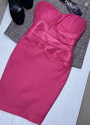 Нова вечірня сукня vera mont m плаття з драпіруванням коротке плаття з чашечками святкова сукня